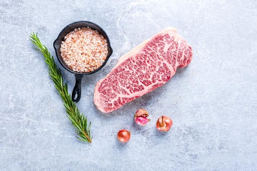 Moriyama Full Blood Wagyu Striploin Frozen 350G VP PCS 